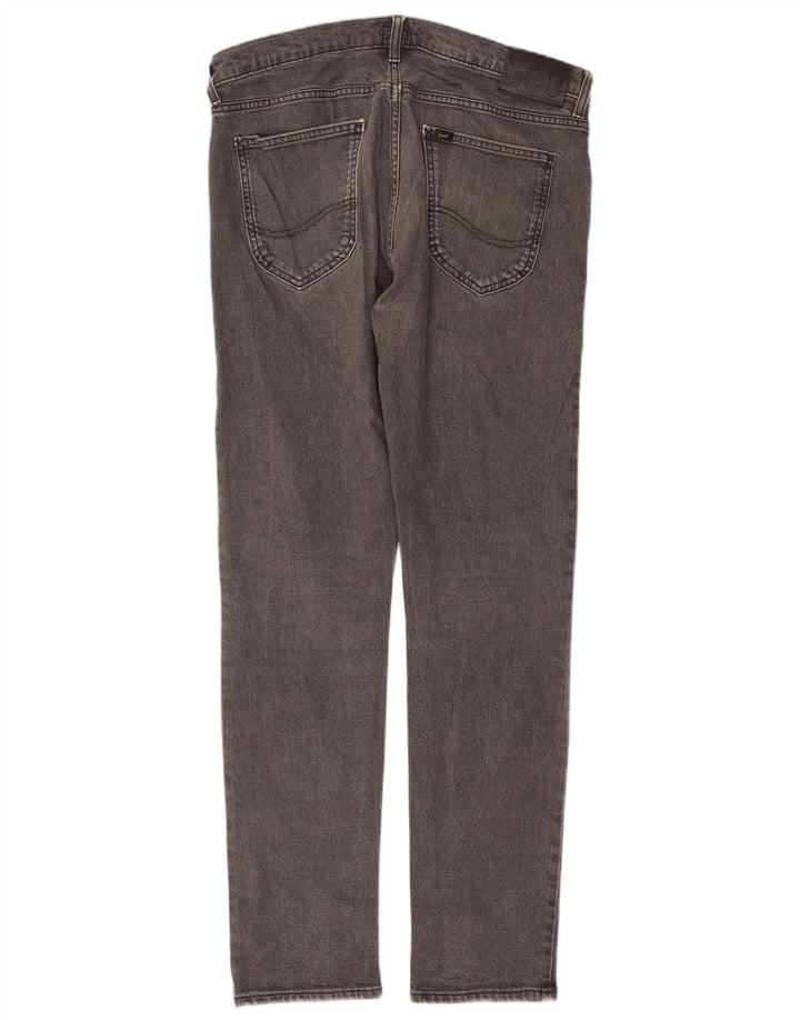 Lee Jeans Luke Slim para Hombre W34 L32 Algodón Gris