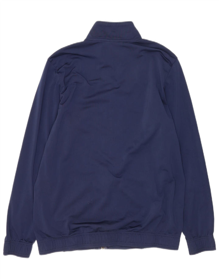 Puma Chaqueta de chándal para hombre, talla grande, color azul marino