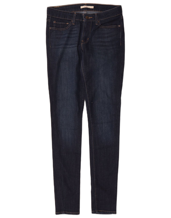 Vaqueros Levi's Mujer 711 Skinny W27 L31 Algodón Azul Marino