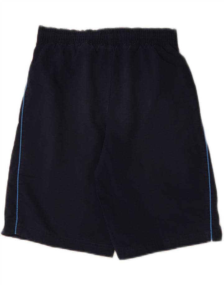 Pantalones cortos deportivos Nike para hombre Poliéster a rayas azul marino mediano