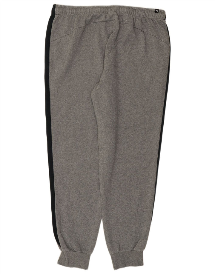 Puma Pantalones de chándal para hombre Joggers 2XL Gris Colorblock Poliéster