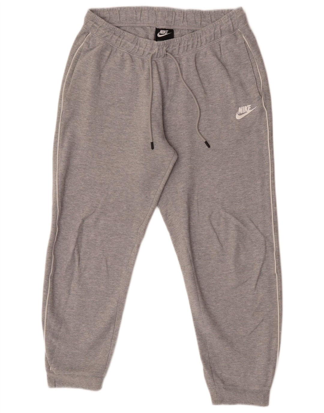 Pantalones De Chándal Nike Hombre Joggers De Algodón Moteado Gris Medio