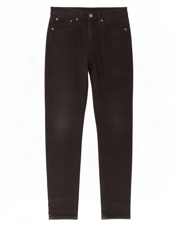 Levi's Hombre 512 Slim Tapered Jeans W28 L32 Algodón Negro