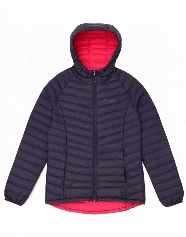 Chaqueta acolchada con capucha para mujer Mountain Warehouse UK 40 Small Azul marino