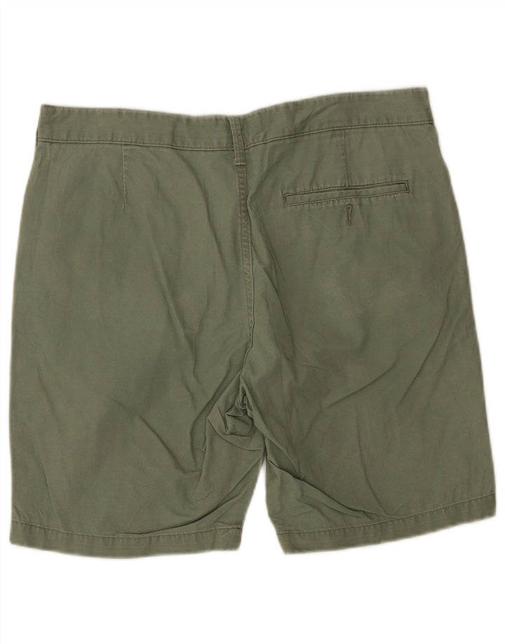 Marks & Spencer pantalones cortos chinos para hombre W34 grande verde