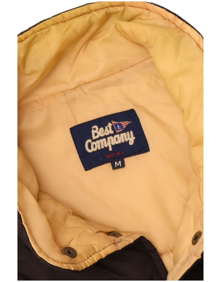 Best Company Chaleco acolchado para hombre UK 38 Medium Black