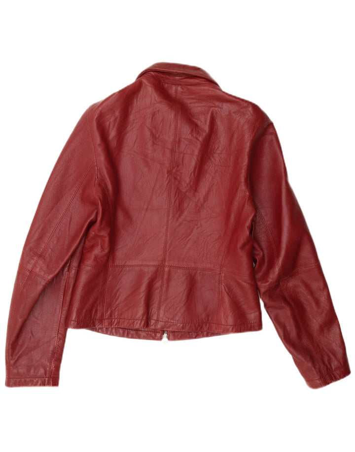 Chaqueta de cuero para mujer Mays IT 42 Medium Red