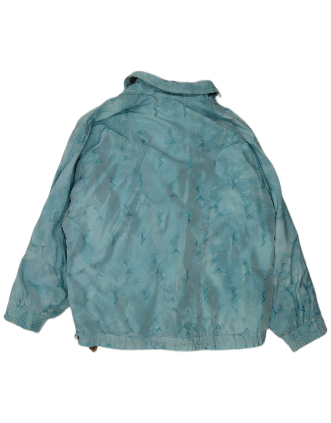 Emmegi Chaqueta de esquí tipo pulóver para hombre UK 38 Poliamida geométrica azul medio