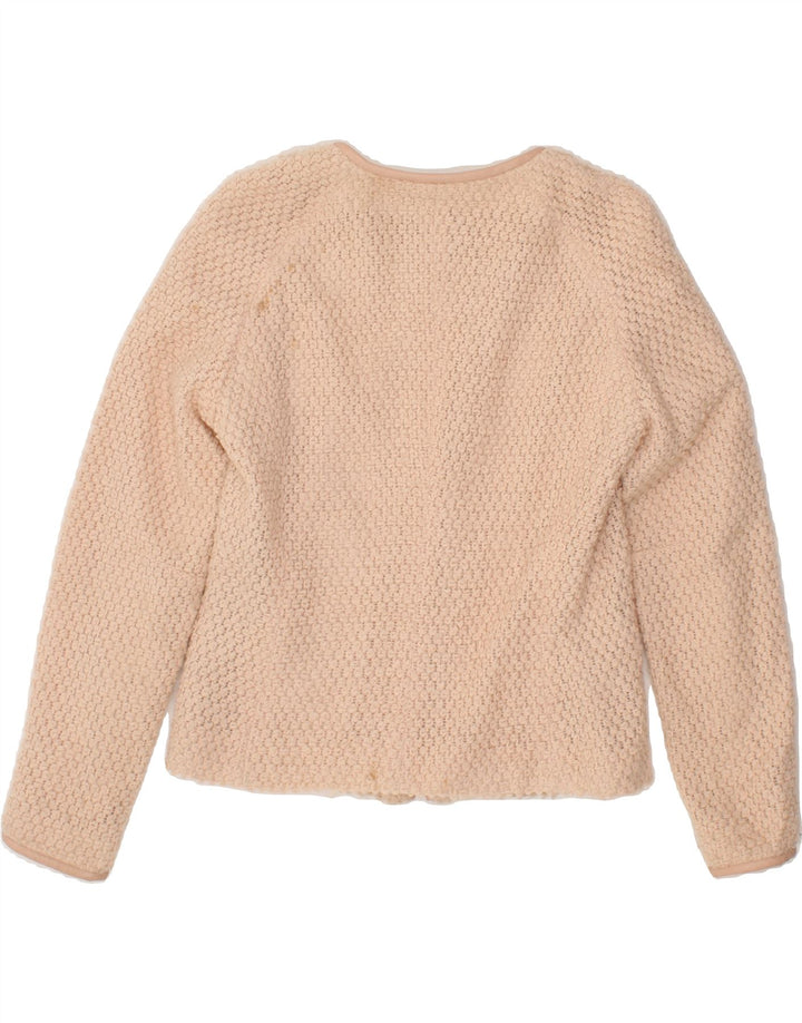 MASSIMO DUTTI Womens Blazer Jacket EU 38 Small Pink Acrylic Vintage Massimo Dutti and Second-Hand Massimo Dutti from Messina Hembry 