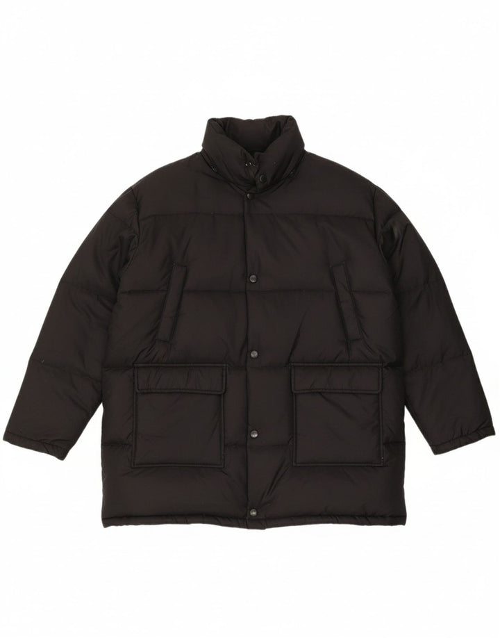CASUCCI Boys Loose Fit Padded Jacket 15-16 Years XL Black Polyamide