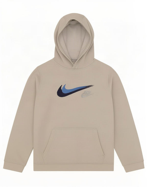 Nike - Sudadera con capucha para niños (13-14 años, XL), color blanco