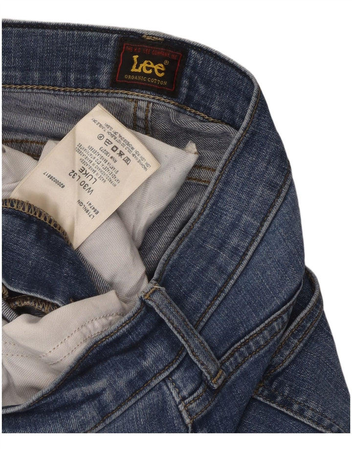 Vaqueros Lee Luke Slim para Hombre W30 L32 Algodón Azul