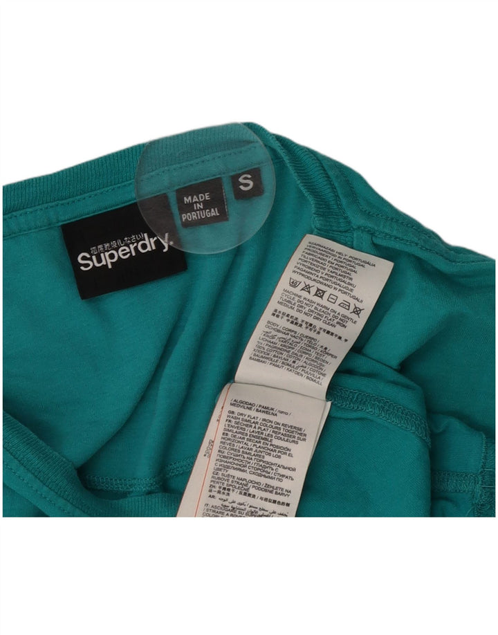 Superdry Camiseta Gráfica De Algodón Verde Pequeño Para Hombre