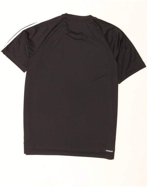 Adidas Hombre Aeroready Camiseta Top Grande Poliéster Negro