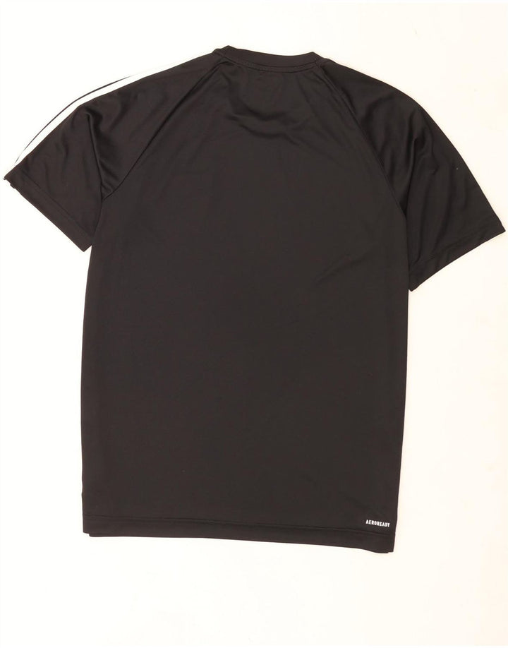 Adidas Hombre Aeroready Camiseta Top Grande Poliéster Negro