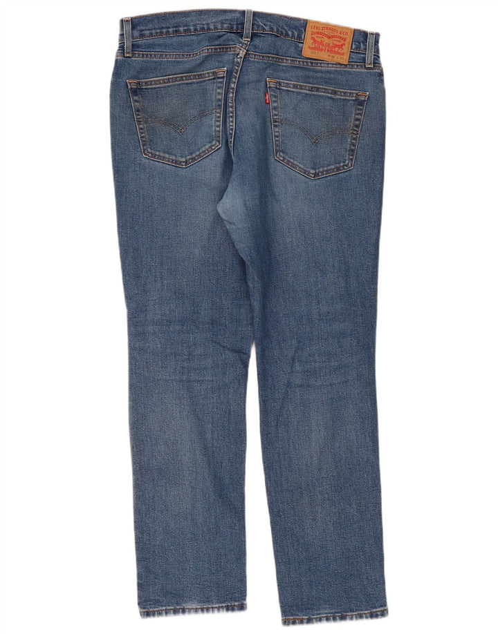 Levi's Hombre 511 Slim Jeans W34 L30 Algodón Azul