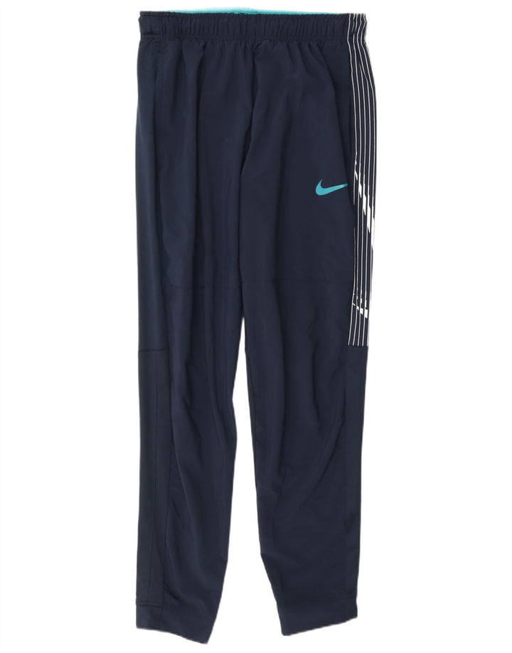 Nike Hombre Pantalones De Chándal Gráfico Joggers Medium Azul Marino Poliéster