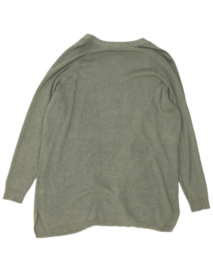 Marks & Spencer - Cárdigan largo para mujer, talla 40, color caqui