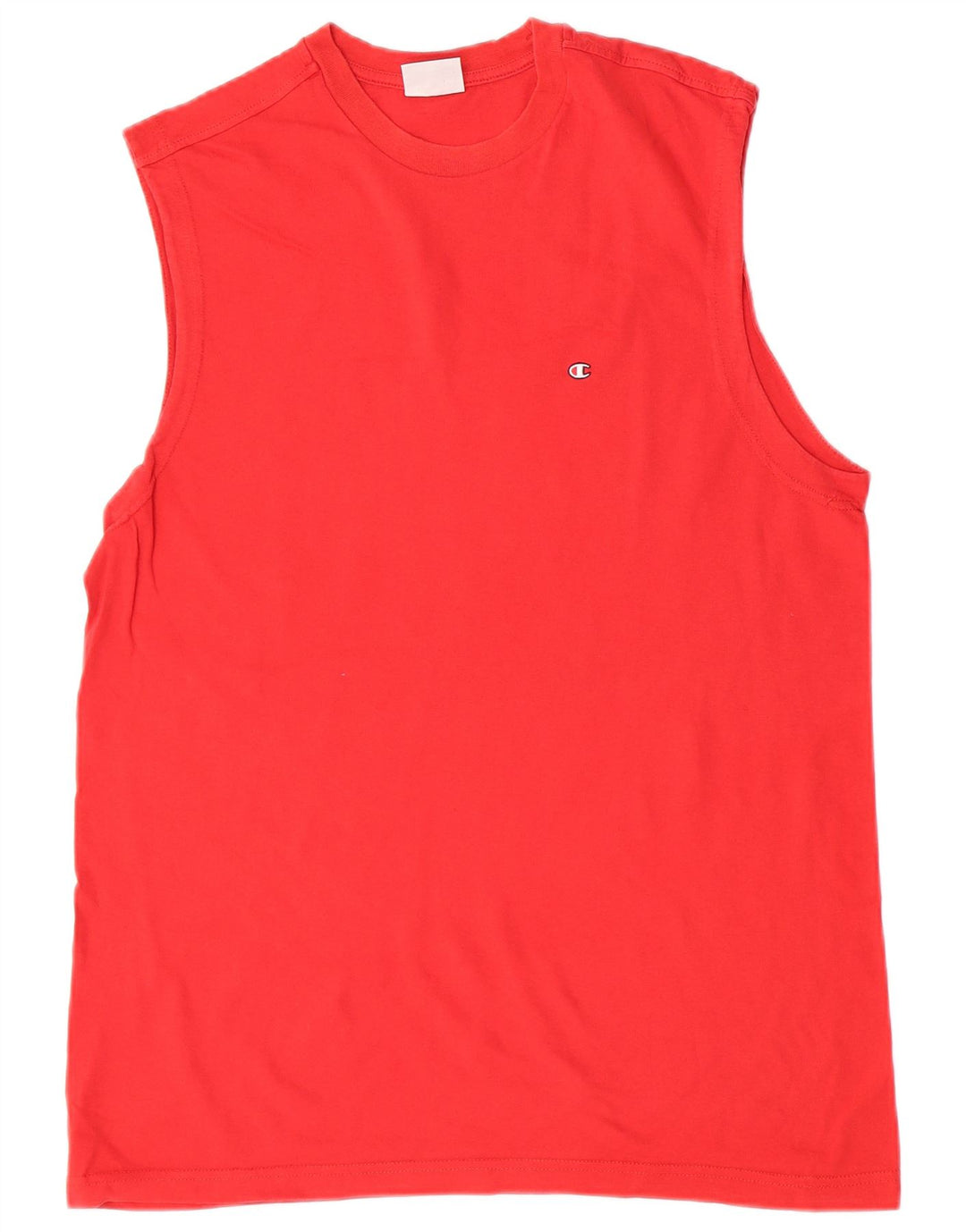Champion Camiseta Sin Mangas Para Hombre 2XL Algodón Rojo