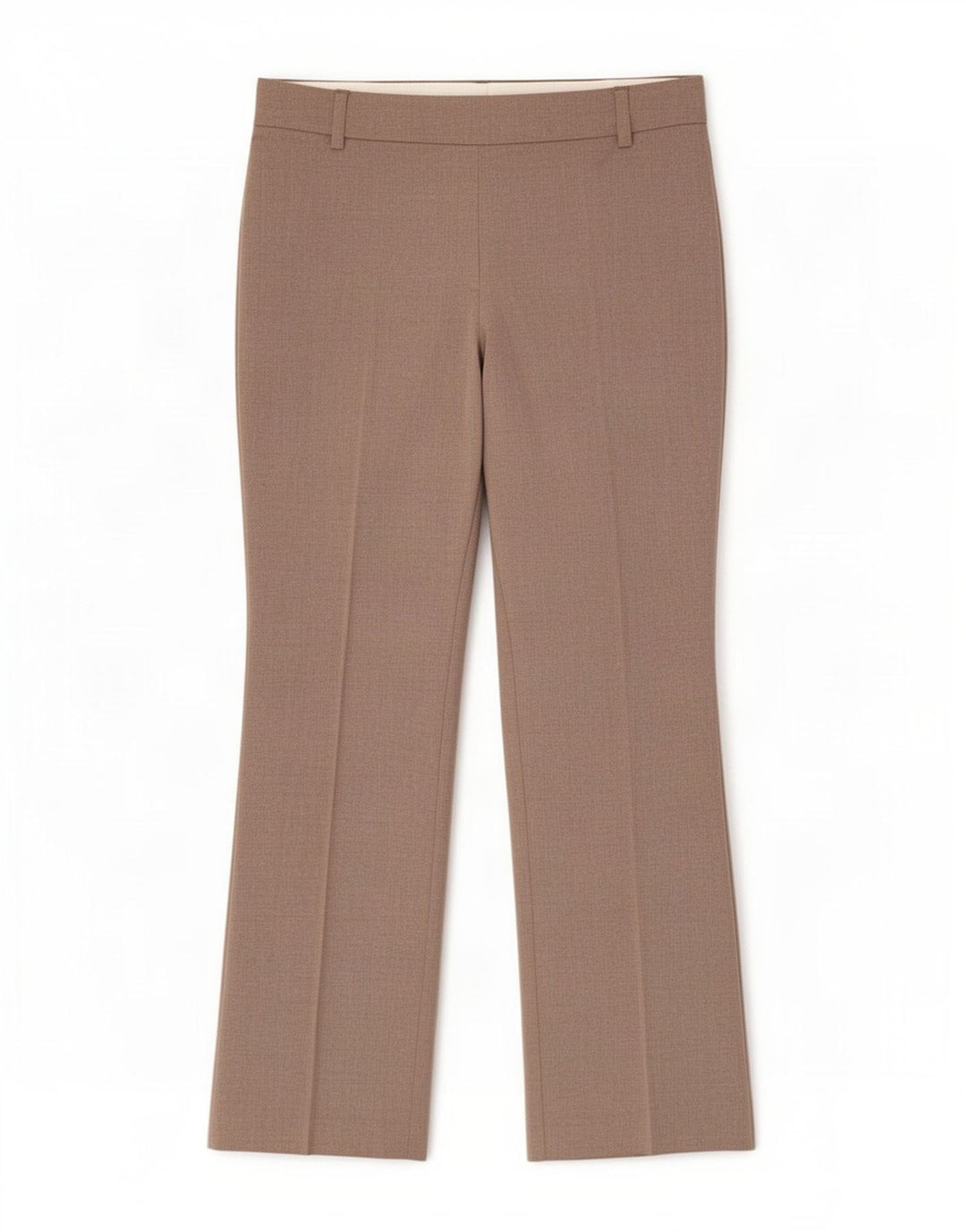 Marks & Spencer Pantalones de traje con corte de bota para mujer UK 10 Small W30 L27 Gris
