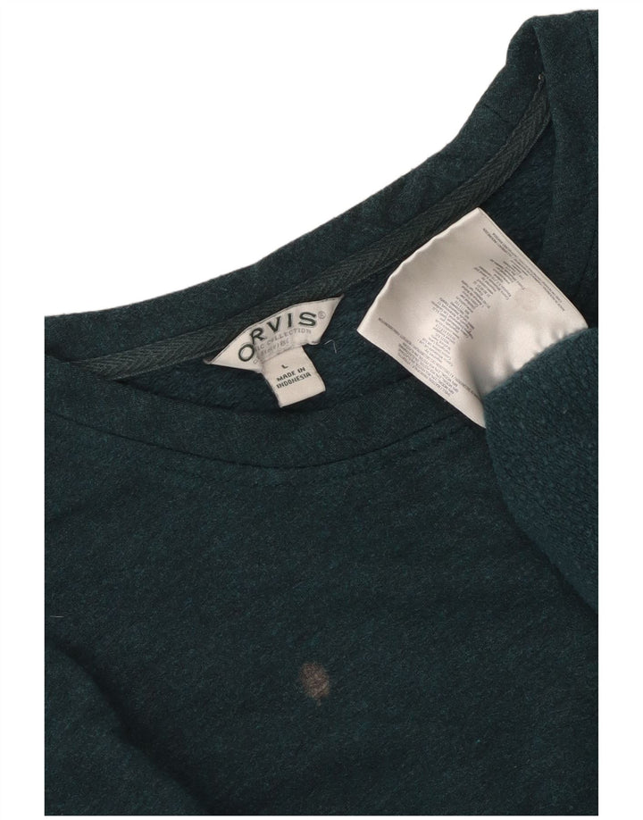 Orvis Hombre Sudadera Jumper Grande Verde Modal