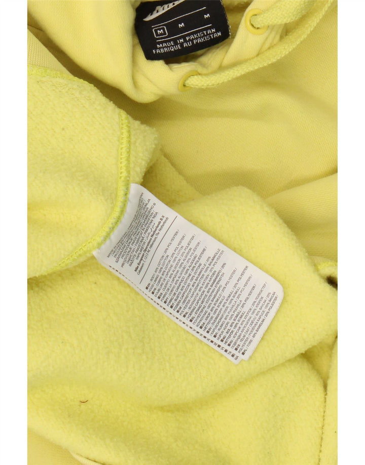 Sudadera con capucha para hombre Nike, talla M, de algodón amarillo