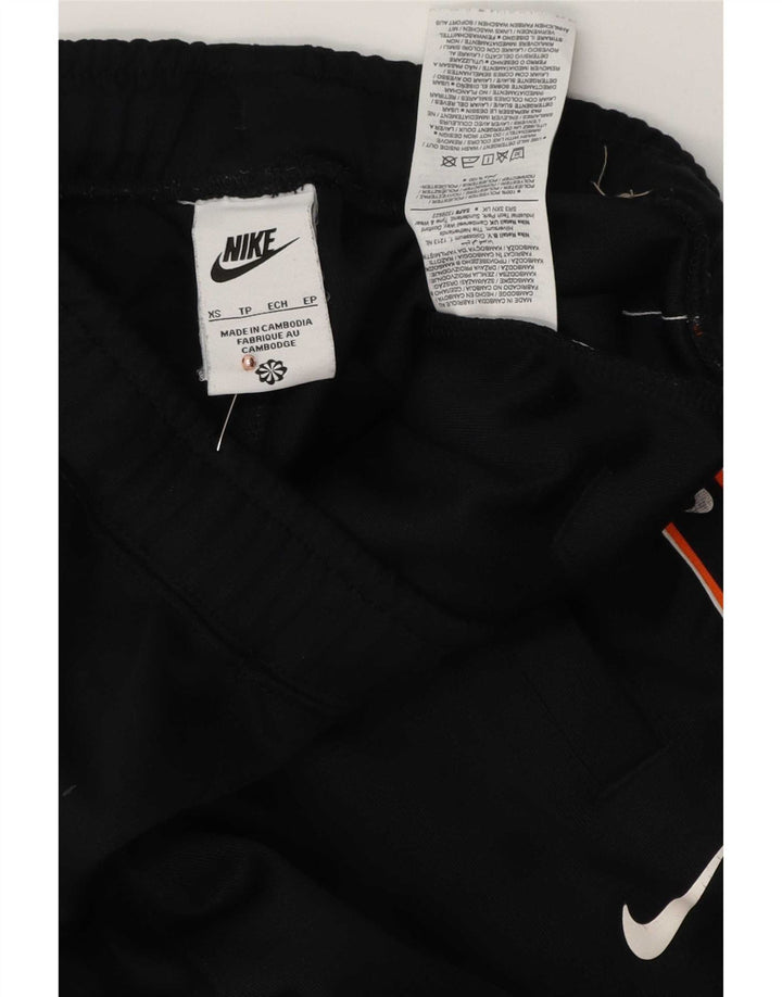 Nike Hombre Pantalones De Chándal Gráfico Joggers XS Negro Poliéster