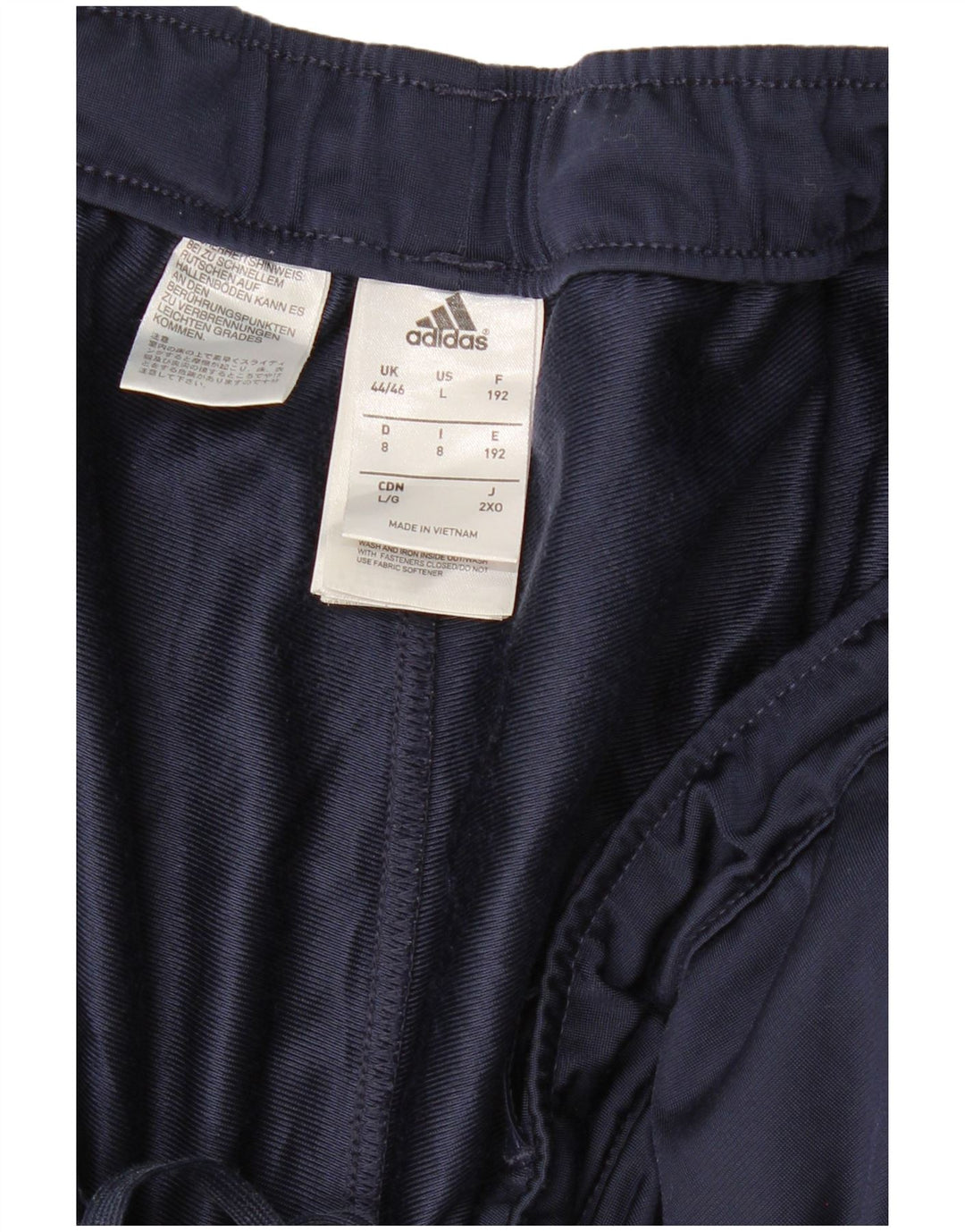 ADIDAS Pantalones de chándal para hombre Joggers UK 44/46 Large W36 L32 Azul marino