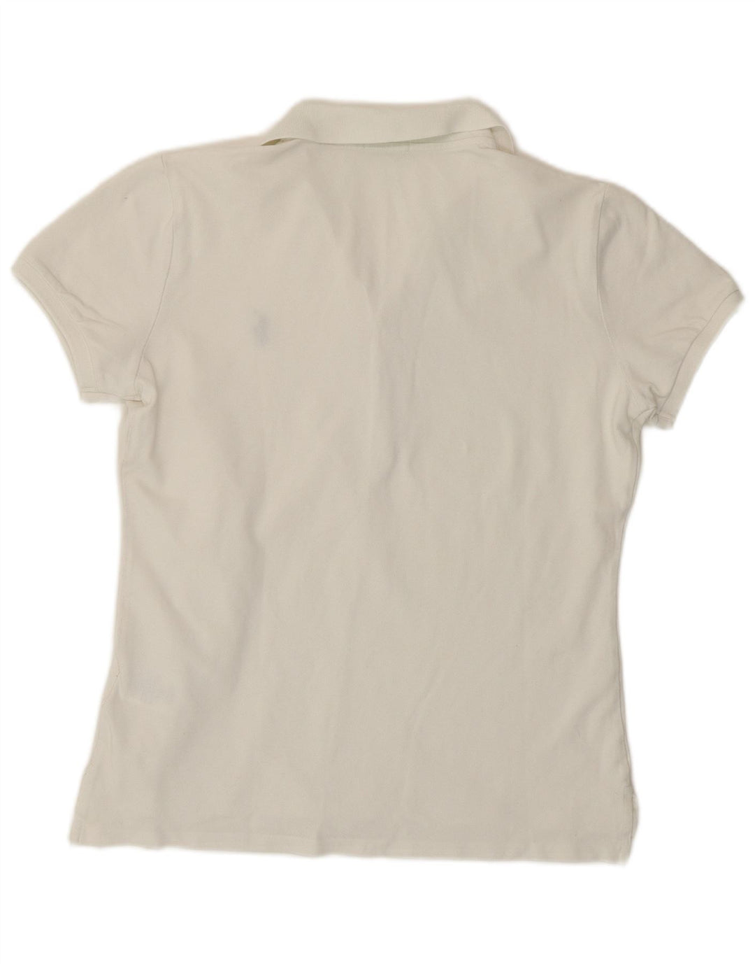 Polo Ralph Lauren Polo para mujer grande de algodón blanco roto