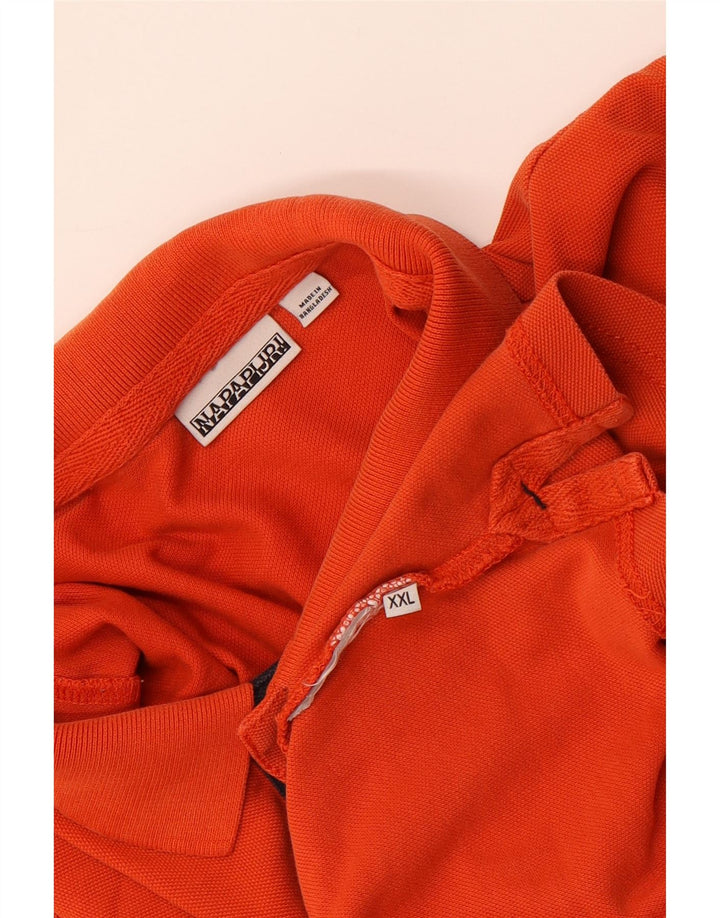 Napapijri Polo Hombre 2XL Naranja