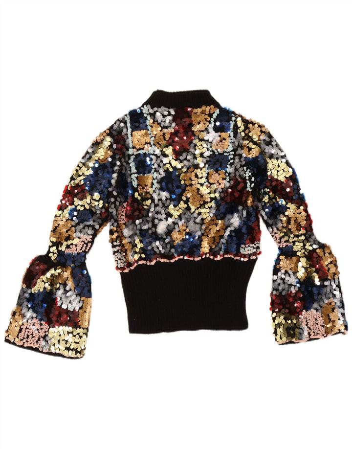 Zara - Jersey con cuello alto para mujer, talla M, multicolor