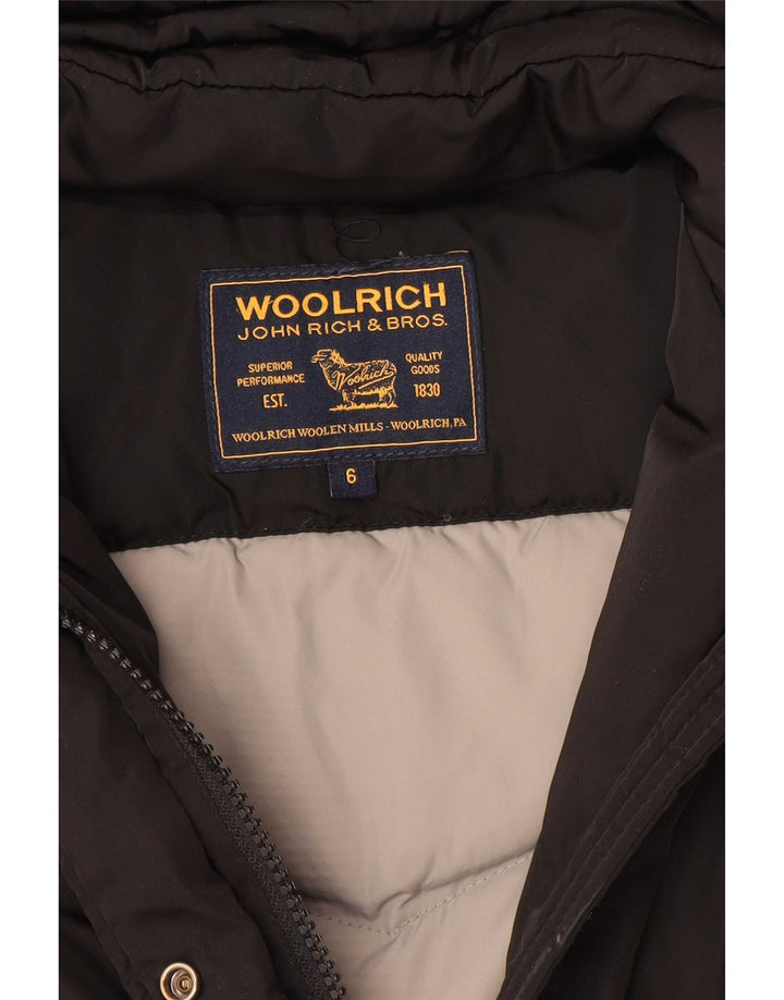 Woolrich Chaqueta Acolchada Con Capucha Niña 5-6 Años Negro