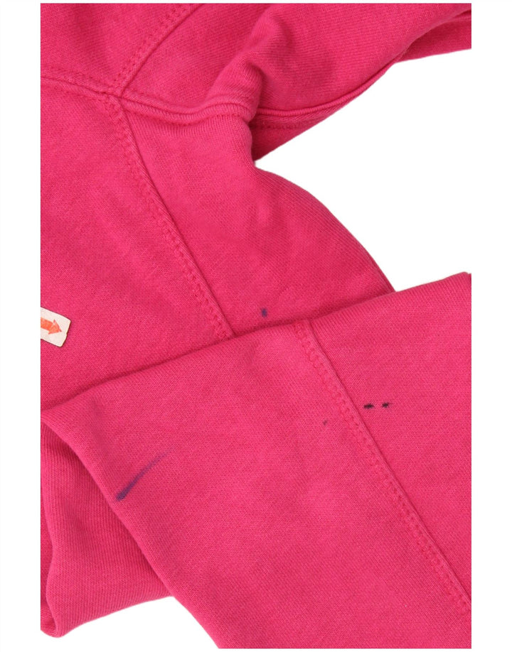 CHAMPION Jersey con capucha para mujer Heritage Classics Graphic UK 40 Large Pink