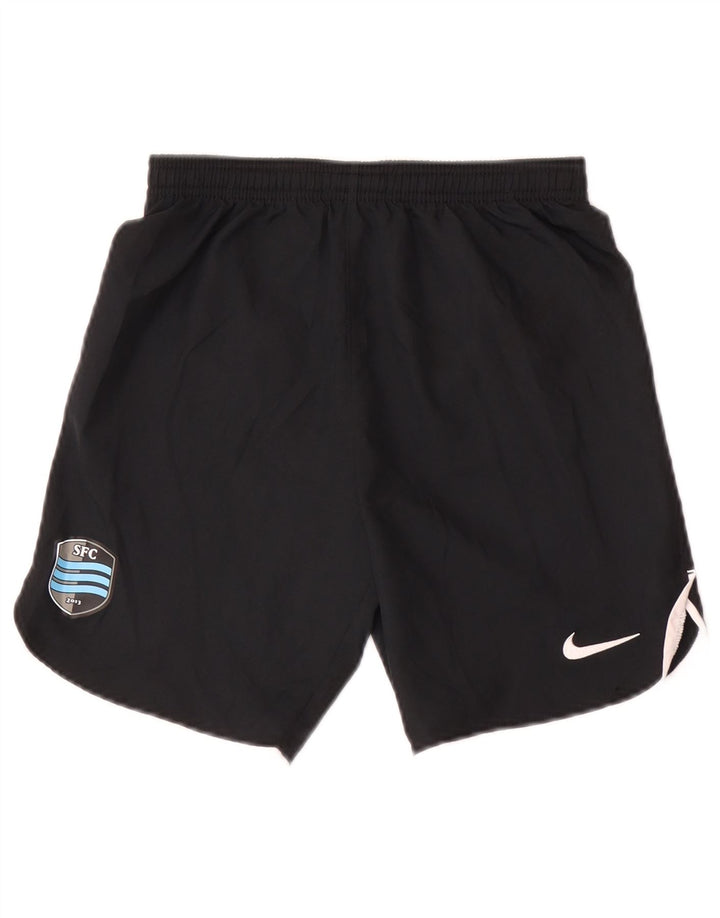 Nike Pantalones cortos deportivos Dri Fit para niños 10-11 años Mediano Negro Poliéster
