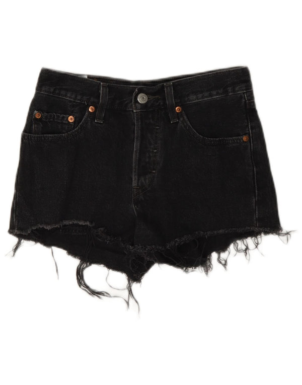 Levi's Mujer 501 Shorts De Mezclilla W24 XS Algodón Gris