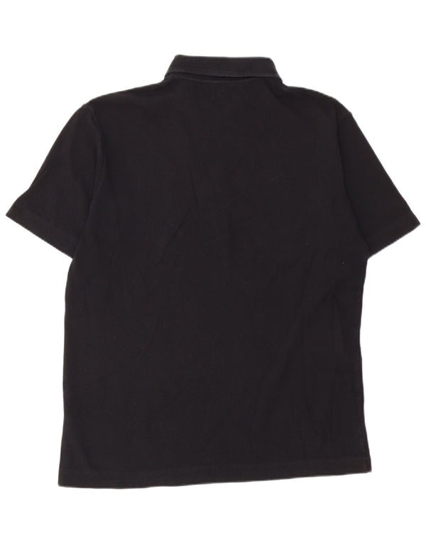 Kappa Polo Hombre Grande Algodón Negro