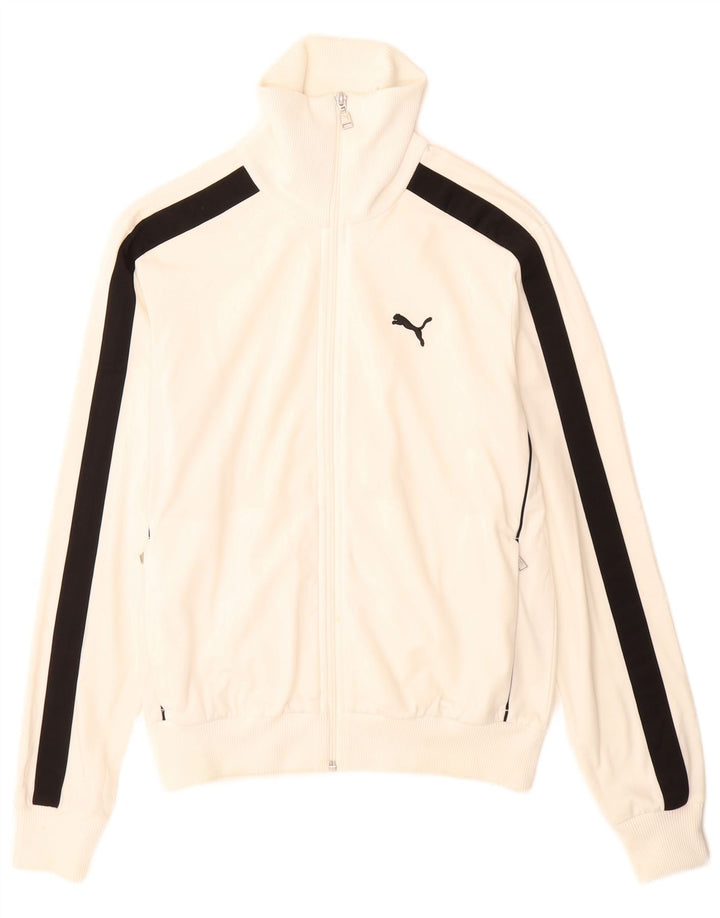 Puma Chaqueta De Chándal Para Hombre Small White Colourblock Poliéster