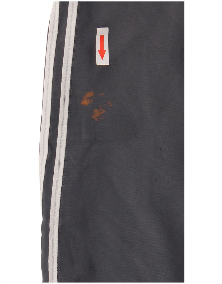 Adidas - Pantalones capri rectos para mujer, talla 40, talla grande, poliéster, color azul marino