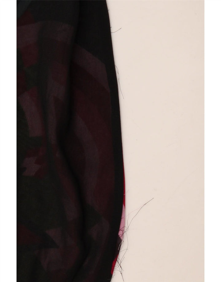 DESIGUAL Blusa de manga larga para mujer UK 40 XL Poliéster geométrico negro