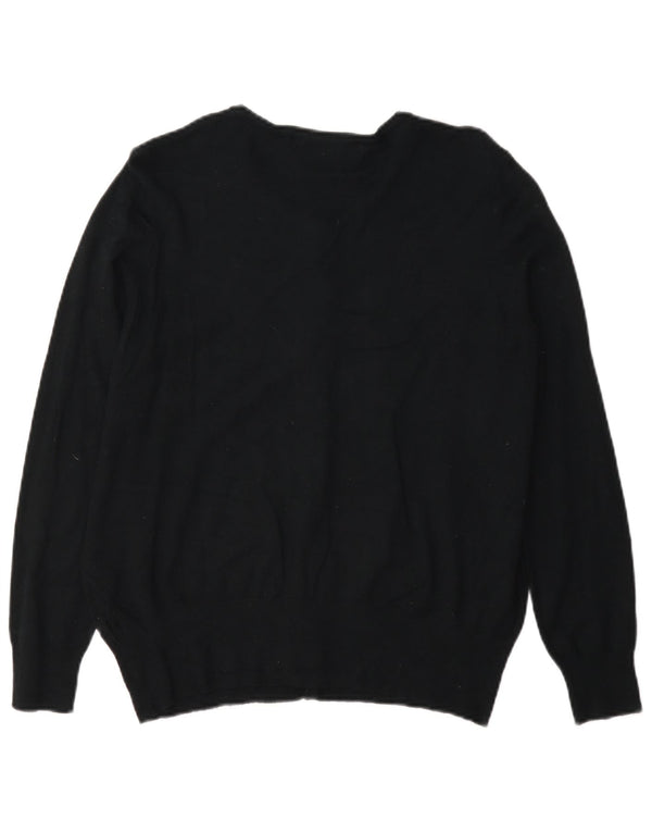 Marks & Spencer - Cárdigan para mujer, talla 40, talla grande, viscosa negra