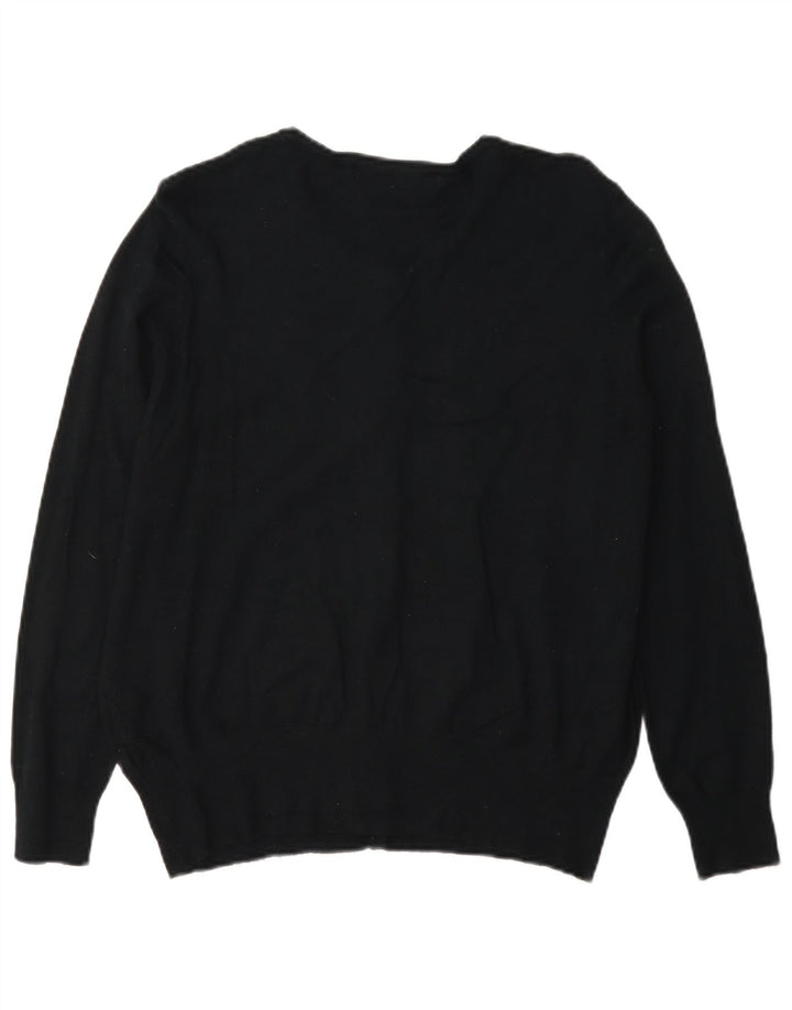 Marks & Spencer - Cárdigan para mujer, talla 40, talla grande, viscosa negra