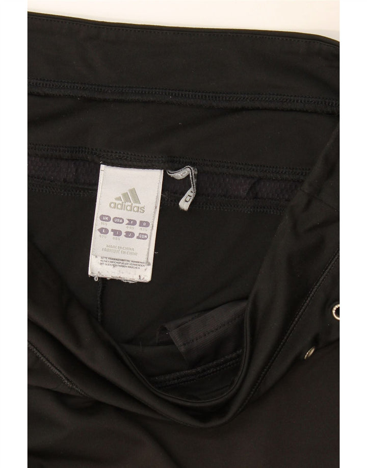 Adidas Mujer Climacool Chándal Pantalones UK 40 Grande Poliéster Negro