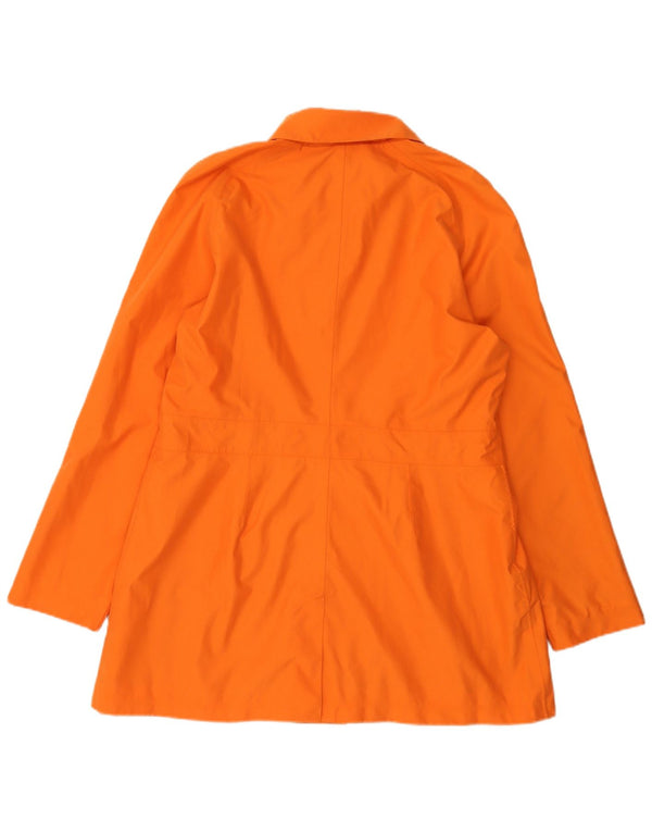 Lands End Chaqueta tipo blazer de 6 botones para mujer UK 46 Grande Naranja Poliéster