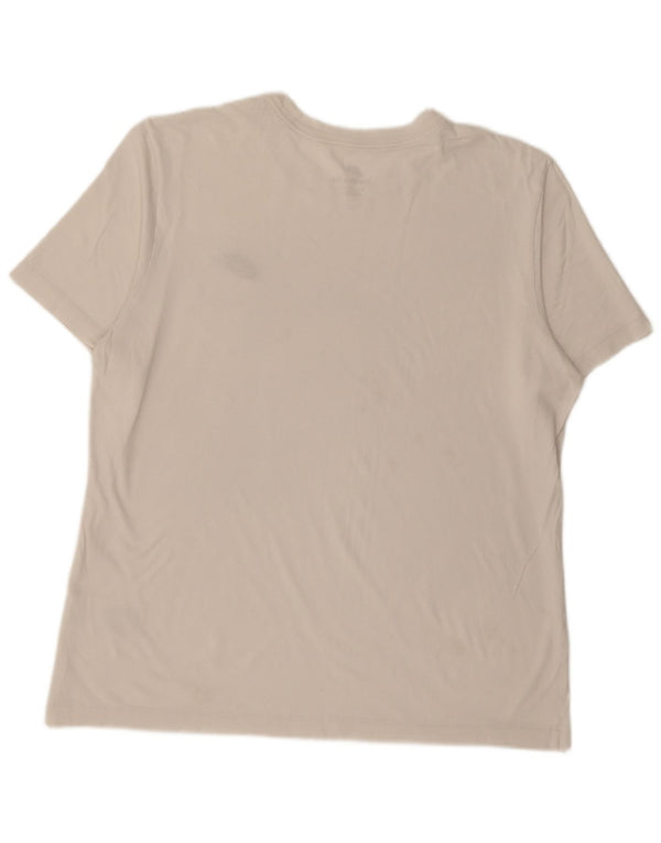Camiseta NIKE para hombre Top grande de algodón blanco