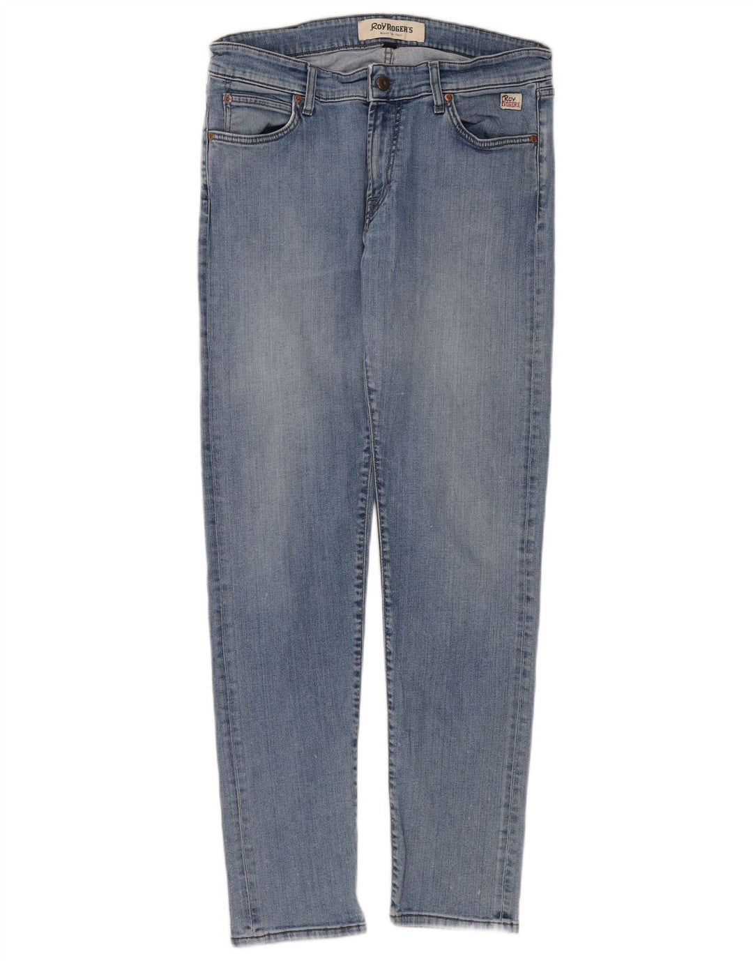Roy Rogers Vaqueros pitillo para mujer W35 L32 Azul