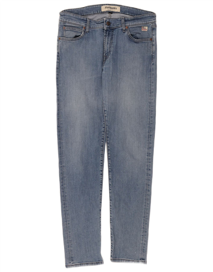 Roy Rogers Vaqueros pitillo para mujer W35 L32 Azul