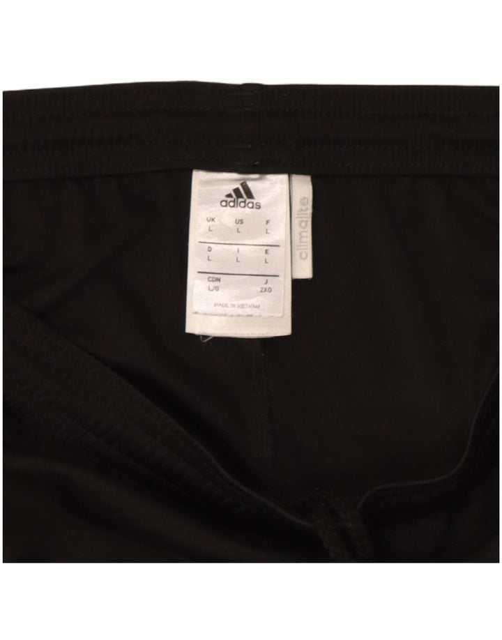 Adidas Mens Climalite Sport Shorts Grande Negro Poliéster