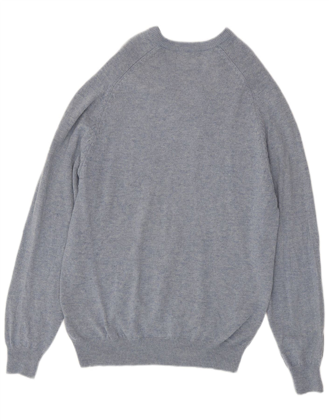 Marks & Spencer Jersey con Cuello en V Azul Harbor para Hombre Azul Medio