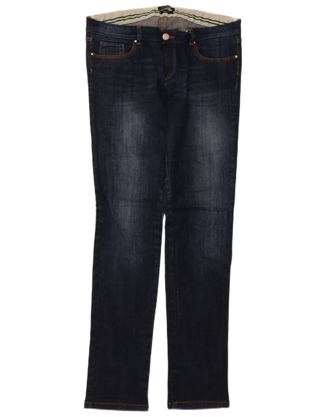 Vaqueros Massimo Dutti Mujer Slim W30 L31 Azul Marino