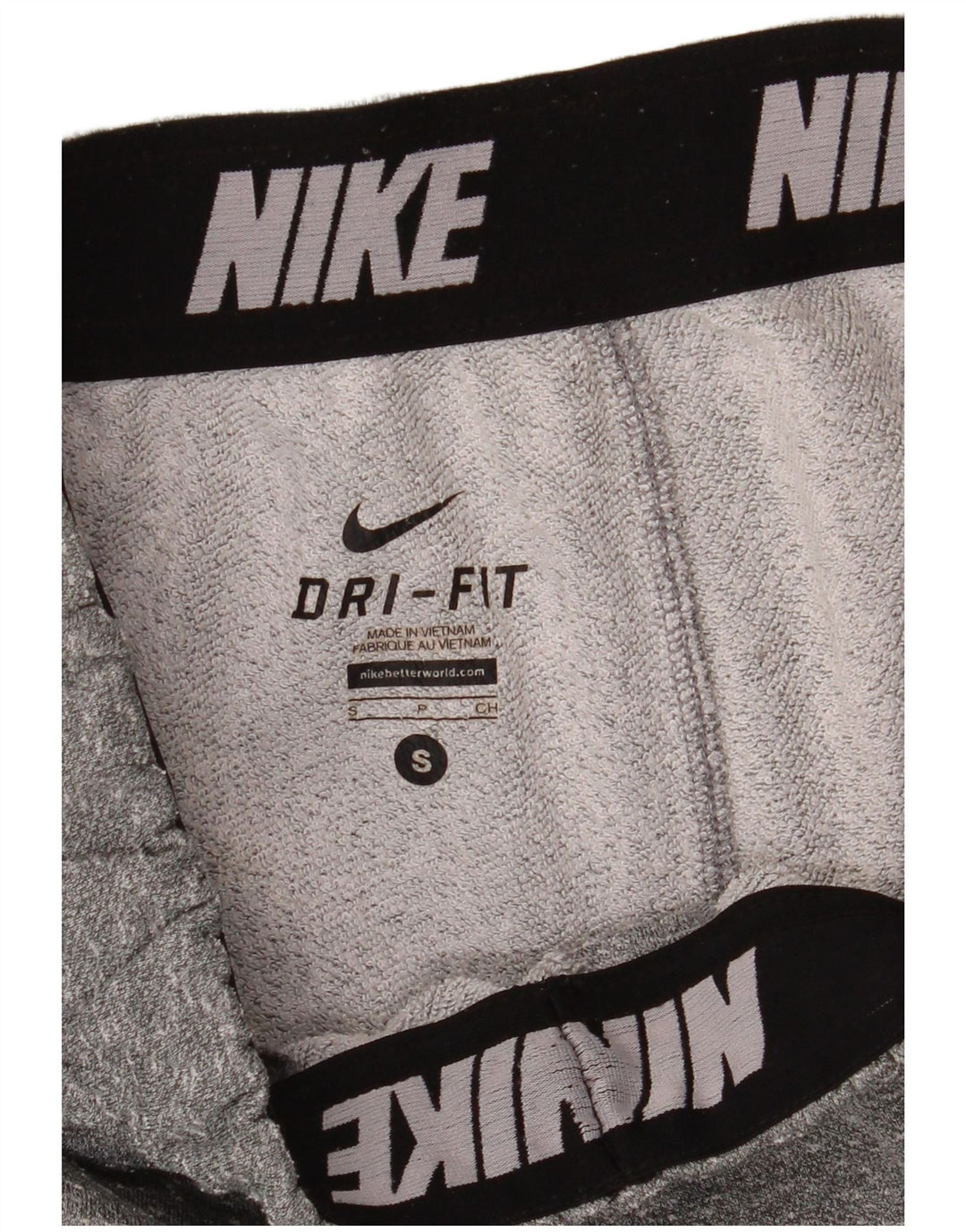 Nike Hombre Dri Fit Chándal Pantalones Joggers Pequeño Gris Moteado Poliéster
